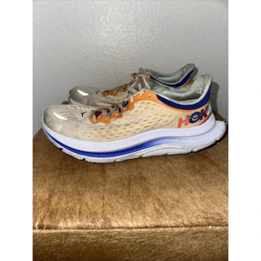 Hoka One One Kawana Beige Running‎ Shoes Sneakers 1123164 SBBN Women - Sz 9.5